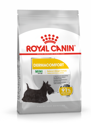 Royal Canin - Dermacomfort Mini tørrfôr for hunder 8 kg - Hund - Hundefôr & hundemat - Tørrfôr for hund - ZOO.no