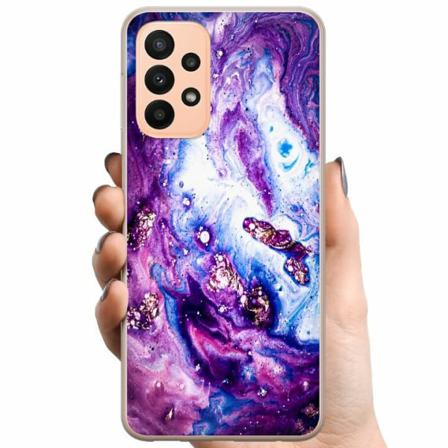 Samsung Galaxy A23 5g Tpu Mobilskal Lila