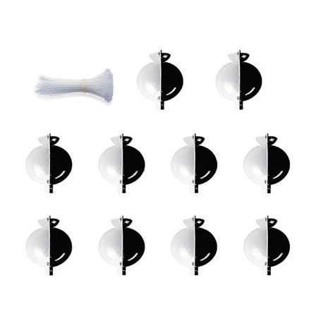 10 Pakker Medium Størrelse Plante Rotingsvekst Formeringsball, Still Air Box, Gjenbrukbar Halv foreldre G