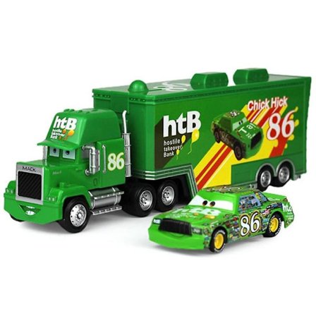 Autot Elokuva Mcqueen The King Chick Hicks Mack Rekka Farbror Kuorma-auto Lada Set Chick Hick