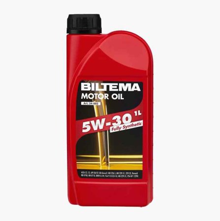 Biltema - Helsyntetisk motorolje 5W-30 ACEA C2 C3 1 liter
