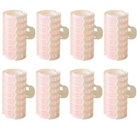 8 st Self Grip Heatless Curler Diy Curly Curlers Pp Hair Roller Set Hemmasalong
