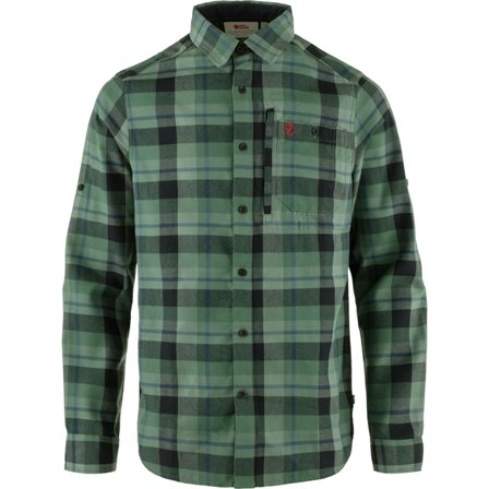 Fjällräven Men's Fjällglim Shirt T-Shirt in Deep Patina/Dark Navy | Size: Large