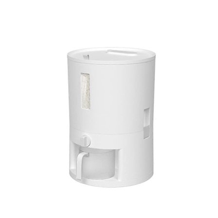 Risbøtte Forseglet Rissylinder Rund Rismel Oppbevaringstank Husholdning Oppbevaring Ris Oppbevaringsboks, 5kg