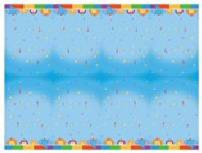 Duk 1 årskalas 138x183 cm