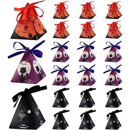 Halloween-karkkilaatikko 27 kappaletta Karkkilaatikot Halloween-kolmio Halloween-herkkukotelot Halloween-karkki B