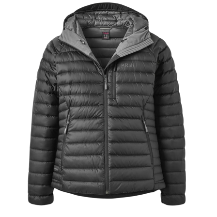 Rab Microlight Alpine Jacket Wmns Black (Graphene)