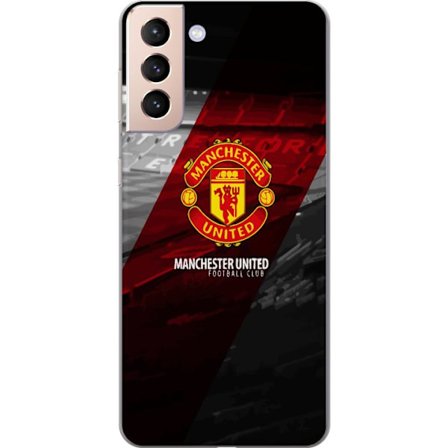 Kompatibelt Mobildeksel til Samsung Galaxy S21 Manchester United