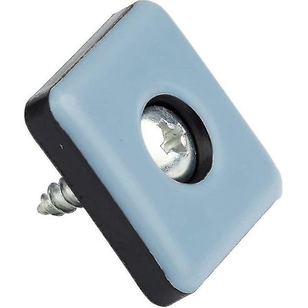 Teflon Huonekaluliukut Ruuveilla 20 kpl Neliömäinen 40 x 40 mm Lattiasuoja PTFE-liuku Teflon-liuku TA