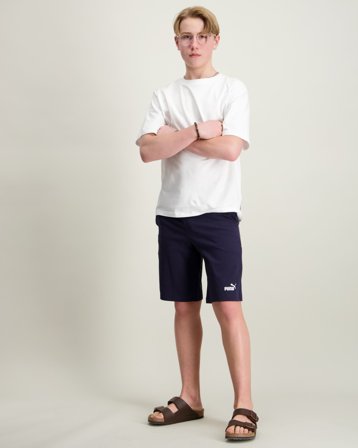 Puma ESS No. 1 Logo Jersey Shorts Bleu Shorts Garçon - Kids Brand Store