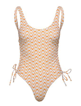 Endrop Swimsuit Aop 5782 Badedragt Badetøj Multi/mønstret Envii