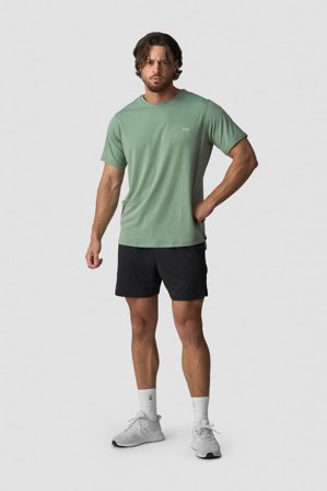 ICANIWILL - Stride Dri-Release T-shirt Light Moss - Herren - ICIW