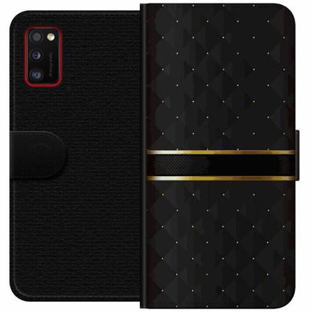 Samsung Galaxy A41 Plånboksfodral Golden Stripes