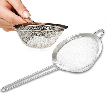 Litet Kökssil i Rostfritt Stål - 11 cm Diameter (FMY)