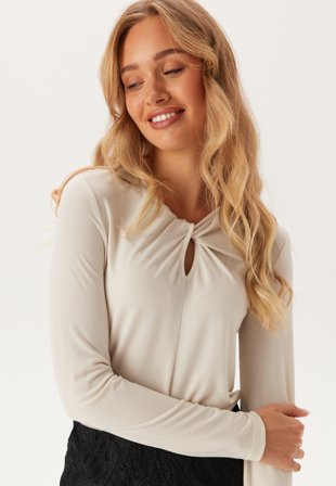 VERO MODA Vmalma Ls Knot Top Tøj