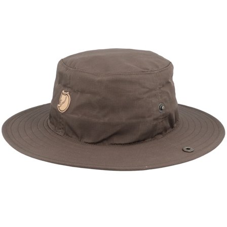 Fjällräven - Brown - traveler - Hat - Abisko Summer Hat Dark Olive Traveller - Hatstore