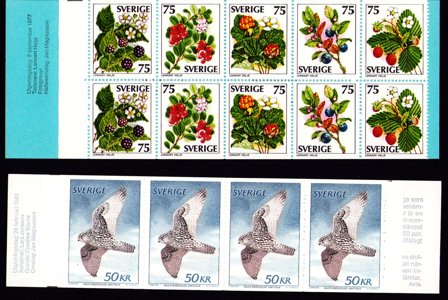 Sverige - Hæfter - Frimærkepakke - Postfrisk