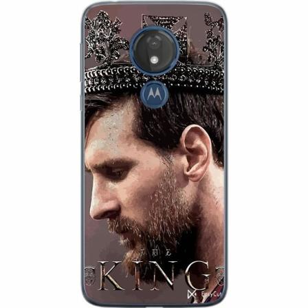 Motorola Moto G7 Power Genomskinligt Skal Lionel Andrés Messi