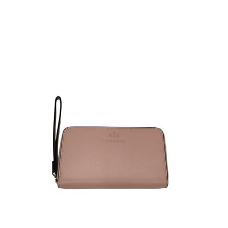 Armani Exchange Wallets Cardholders Pink, Dame Punge og Kortholder, Størrelse: ONE Size
