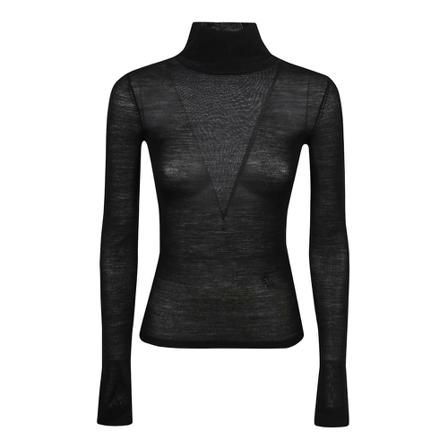 Nanushka Sweater Sort, Dame