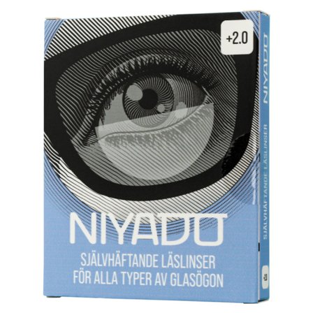 Niyado - Stick on lenses Far-Sighted +4.0