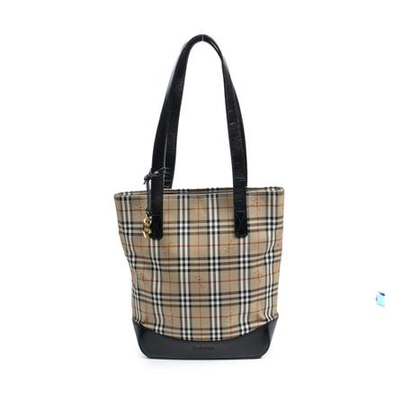 Burberry Vintage, Pre-owned Tote Bags Beige, Dames, Maat:ONE Size