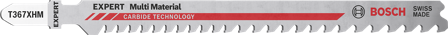Bosch Expert T367XHM Multi Material Sticksågsblad 3-pack, Maskintillbehör & förbrukning