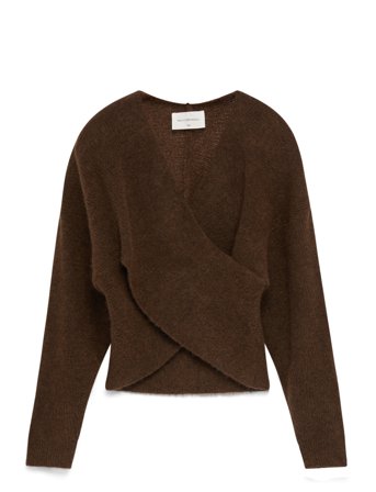 MSCH Copenhagen | Mschzinelle Hope Wrap Pullover | XS/S