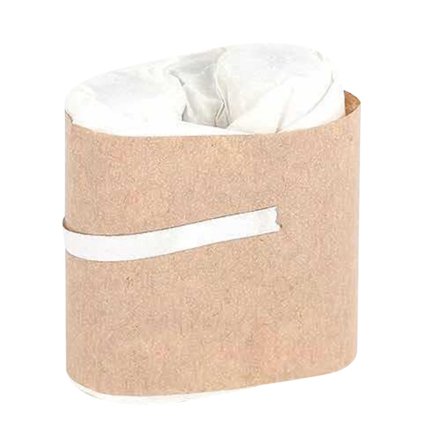 Streamer Popper Håndkastet Papir Cracker 30 Striber Konfettidekor til Fest Hjem Hvid