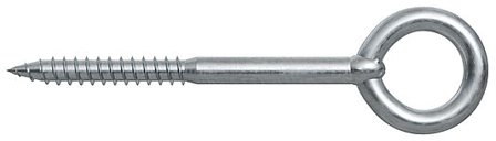 FISCHER Øyeskrue 8x100mm Elzink 2 Stk