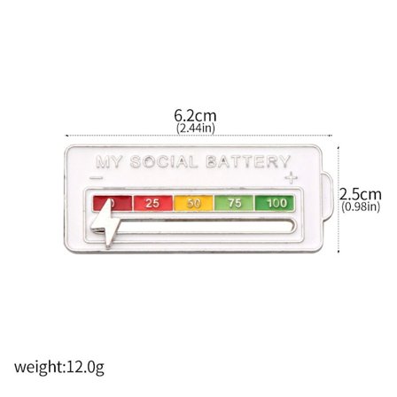 Social Mood Pin Rintaneula Pin STYLE 4 STYLE 4