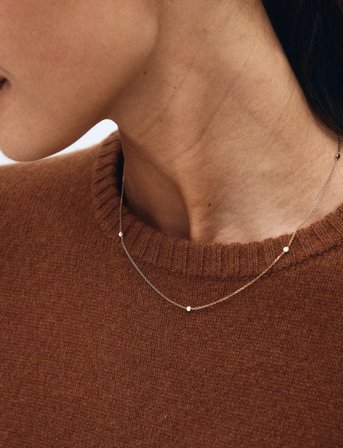 Edblad Petite Necklace Gold - Gold - ONE SIZE 45 cm