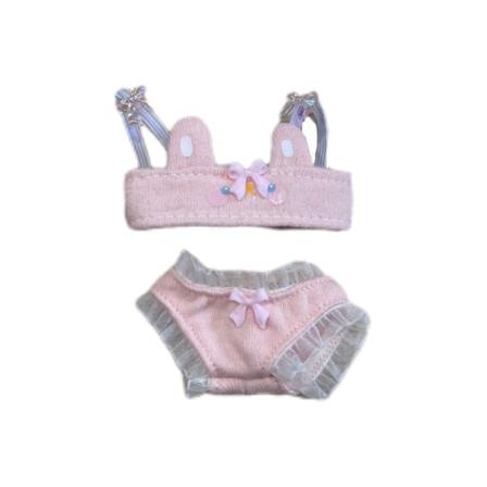 Dukke Badedragt Miniature Bikini PINK 10CM 10CM pink 10cm-10cm