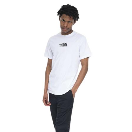 The North Face, Koszulka męska S/S Fine Alpine Equipment Tee 3 Nf 0A4Szula 9 Biały, Mężczyzna, Rozmiar: L