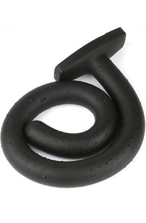 Wolf Quarterstaff Schwarzer Silikon Anal Dildo XL 73cm