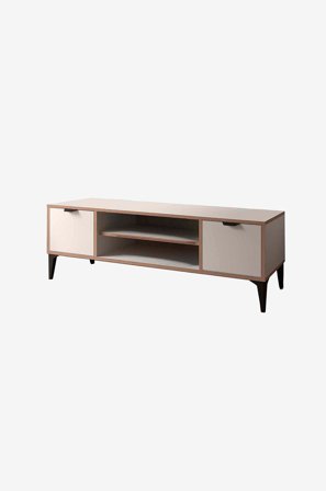 Hanah Home - Tv Ständi Arden - Valkoinen - TV-tasot & mediatasot - - Homeroom