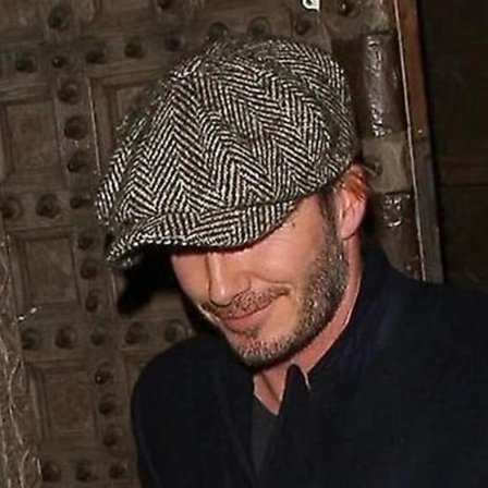 Brittiläinen Piikikäs Hattu Oktaedrinen Hattu Uutispoika Baker Boy Tweed Muodikkaat Lämpimät Joustavat Litteät Lakit Trendikäs Miesten Villanen 