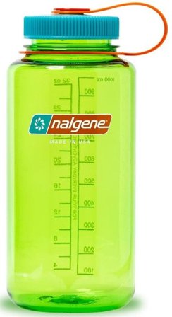 Nalgene Bottle 1L Wide Mouth Sustain Pear - Nalgene