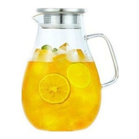 Glass Vannkanne Kaldt Vannkoker Te Kanne tivity Glass Vannkanne Med Tretrekk 1500ml H