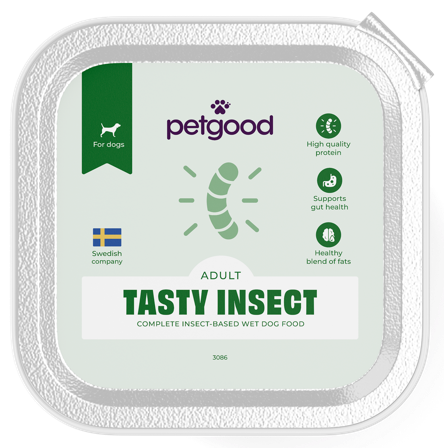 Petgood - Insektbasert våtfôr til voksne hunder 300 g - Hund - Hundefôr & hundemat - Våtfôr & våtmat - ZOO.no