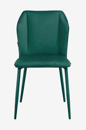 Loft24 - Spisebordsstol WILMA, 2-pak - Grøn - Stole - Fra Homeroom