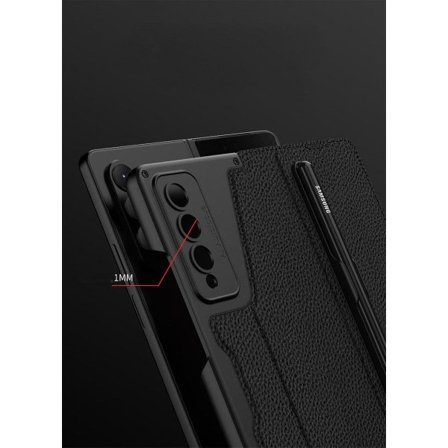 För Samsung Galaxy Z Fold 4 Case med S Pen-hållare