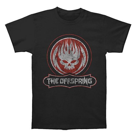 The Offspring Distressed Skull T-shirt