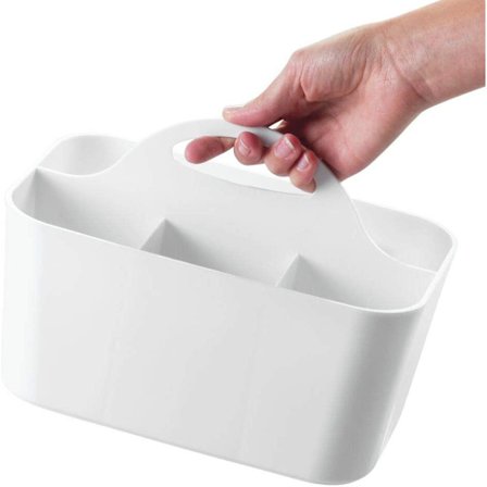 Ideell oppbevaringsboks for kontorrekvisita - plast blyantbeholder med