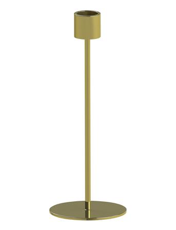 Candlestick 29Cm Home Decoration Candlesticks & Tealight Holders Candlesticks Guld Cooee Design