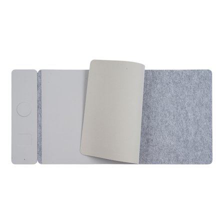 15W Magnetisk Trådløs Opladning Musemåtte Stor til Gaming Kontor Tilbehør