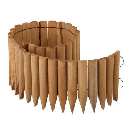 Trä gräsmatta kant 20 cm hög