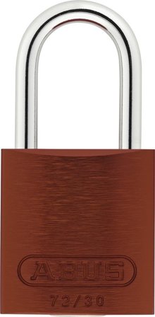 ABUS 72/30 Hengelås 64,5 x 32 mm, aluminiumoksidert Brun, Dør- & vindusbeslag
