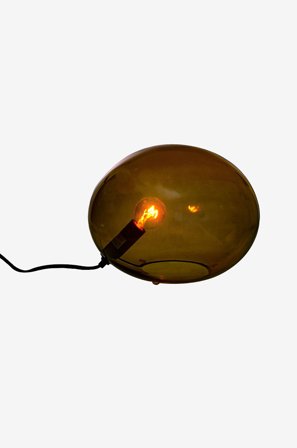 Aneta Lighting - Pöytävalaisin Globus - Ruskea - Pöytävalaisimet - - Homeroom