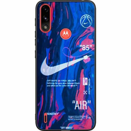 Motorola Moto E7 Power Svart Skal Nike